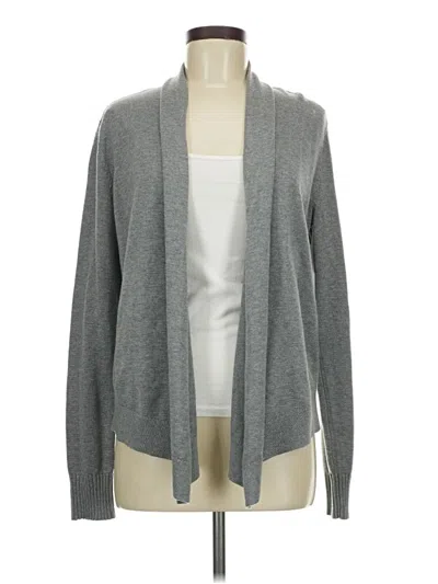 Pre-owned Remade Cardigan Sweater In Gray