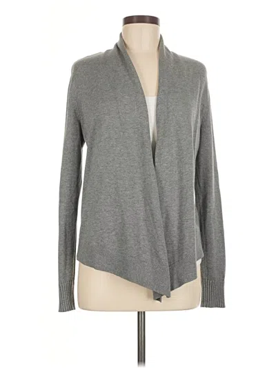 Pre-owned Remade Cardigan Sweater In Gray