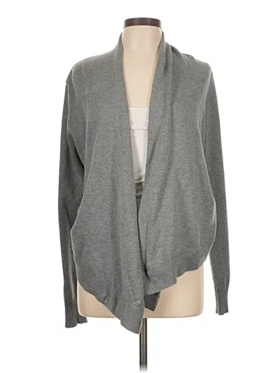 Pre-owned Remade Cardigan Sweater In Gray