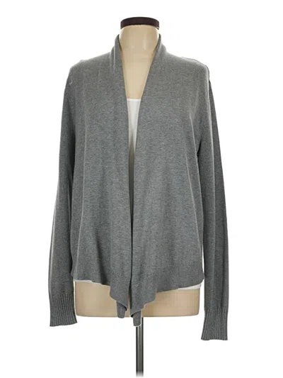 Pre-owned Remade Cardigan Sweater In Gray