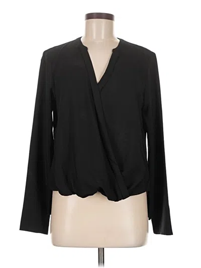 Pre-owned Remade Long Sleeve T-shirt In Black