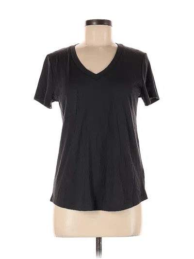Pre-owned Remade Short Sleeve T-shirt In Black
