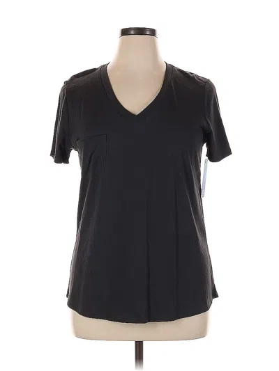 Pre-owned Remade Short Sleeve T-shirt In Black