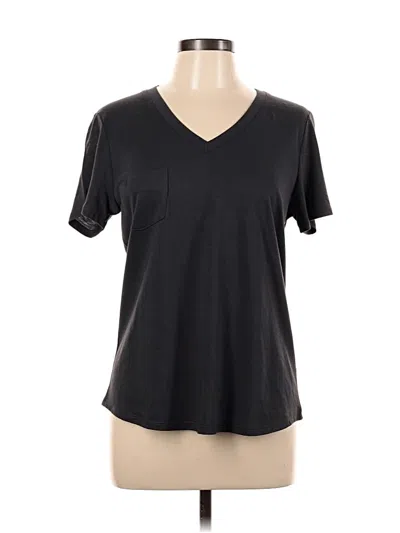 Pre-owned Remade Short Sleeve T-shirt In Black