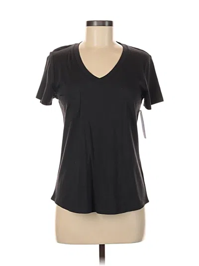 Pre-owned Remade Short Sleeve T-shirt In Black