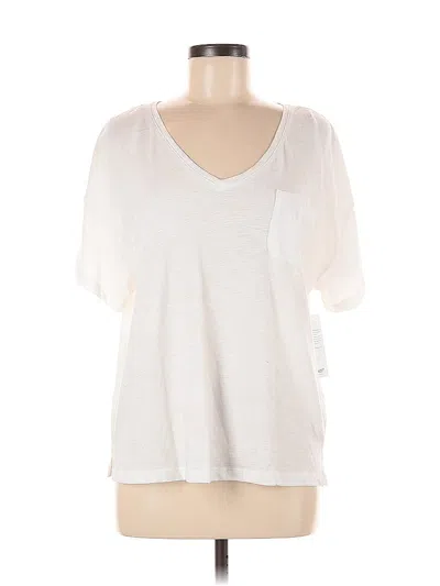 Pre-owned Remade Short Sleeve T-shirt In White