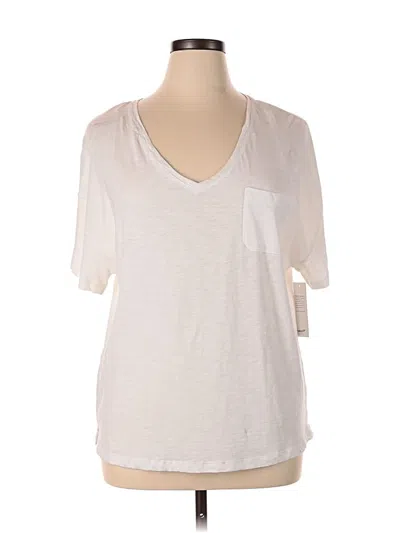 Pre-owned Remade Short Sleeve T-shirt In White
