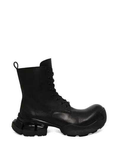 Remagine Core Lace-up Combat Boots In Black