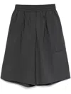 Remain Birger Christensen Poplin Basketball Shorts In Green