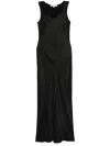 Remain Birger Christensen Bias-cut Maxi Dress In Black