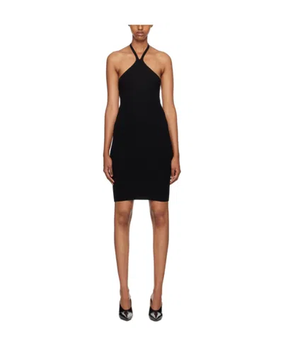 Remain Birger Christensen A Necklaced Dress In Black