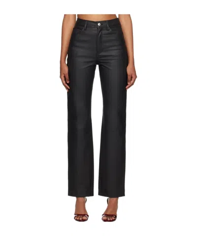Remain Birger Christensen Belt-loop Casual Pants In Black