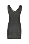 Remain Birger Christensen Black Polyester Mini Dress In Black
