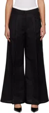 Remain Birger Christensen Black Suiting Trousers In Black