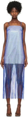 Remain Birger Christensen Remain Sequin Lace Fringe Dress In 19-3952 Surf The Web