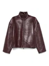 Remain Birger Christensen Outerwears In Dark Red