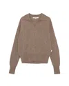 Remain Birger Christensen Pullover Mit Polokragen In Brown
