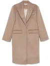 Remain Birger Christensen Brushed Coat In Neutrals