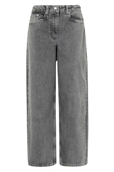 Remain Birger Christensen Cocoon Denim Pants In Gray