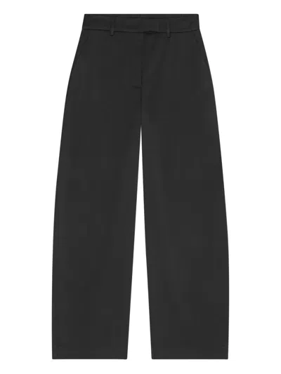 Remain Birger Christensen Cocoon Wide-leg Trousers In Black
