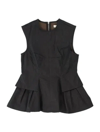 Pre-owned Remain Birger Christensen Crew Neck Mini Dress W/ Tags In Black