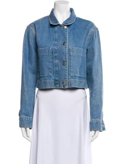 Pre-owned Remain Birger Christensen Denim Jacket In Blue