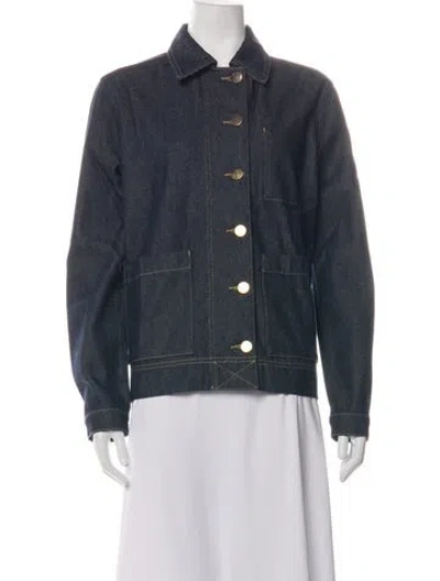 Pre-owned Remain Birger Christensen Denim Jacket In Blue