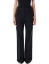 Remain Birger Christensen Remain Double Waistband Pants In Black