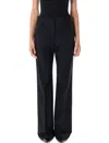 Remain Birger Christensen Double Waistband Pants In Black
