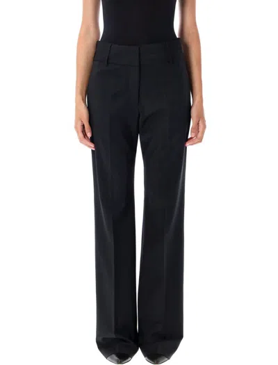 Remain Birger Christensen Double Waistband Pants In Black