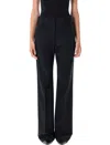 Remain Birger Christensen Remain Double Waistband Pants In Black