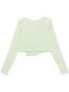 Remain Birger Christensen Draped Blouse In 绿色