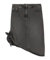 Remain Birger Christensen Drapy Denim Skirt