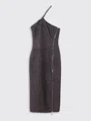 Remain Birger Christensen Dress Basket Wool In Blue