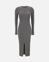 Remain Birger Christensen Remain Midi Dress In Grey