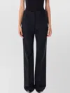 Remain Birger Christensen Dual Waistband Trousers Featuring Back Pockets In Black
