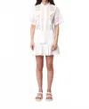 Remain Birger Christensen Elsa Shirt In Ivory In White