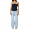 Remain Birger Christensen Everley Bodice In Midnight Stripe In Multi