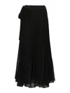 Remain Birger Christensen Fine Knit  Skirt In Black