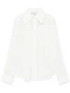 Remain Birger Christensen Striped Shirt In White
