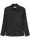 Remain Birger Christensen Fitted Waist Single-breasted Blazer In Black
