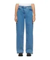 Remain Birger Christensen Blue Cocoon Jeans In Blue