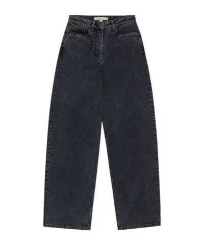 Remain Birger Christensen Five Pocket Wrangler Jeans In Blue