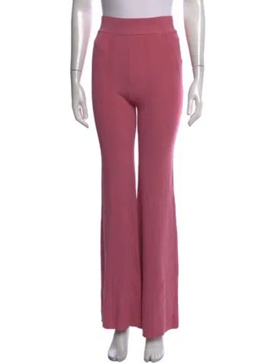 Pre-owned Remain Birger Christensen Flared Pants In Pink