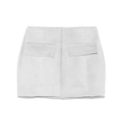REMAIN BIRGER CHRISTENSEN GRAY SKIRTS