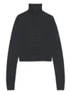 Remain Birger Christensen High-neck Button Cardigan In Gray