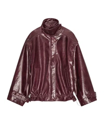 REMAIN BIRGER CHRISTENSEN HIGH-NECK DRAWSTRING JACKET