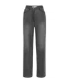 Remain Birger Christensen High-waist Straight-leg Jeans In Gray