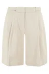 Remain Birger Christensen Beige Belted Shorts