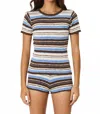 Remain Birger Christensen Ivy Crew Tee In Multi In Multi